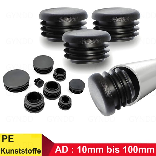 Round plastic blanking end - plastic,
